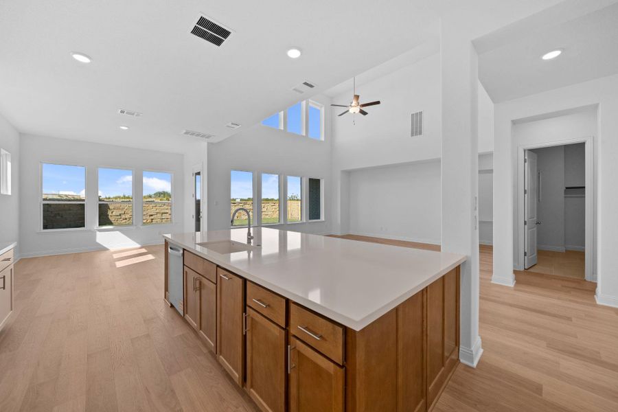 Open Concept Kitchen