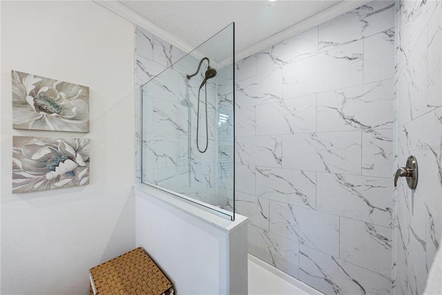Close-up of interior finishes inside a home in , Webster (Image 18).