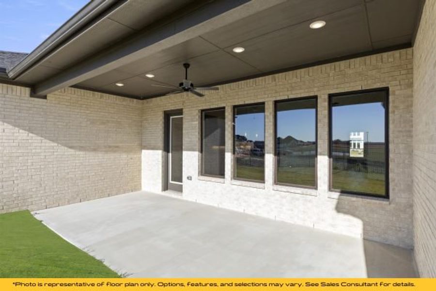 Representative exterior details of a home built from the Bali by Stonefield Homes in Heath Golf and Yacht Club, Rockwall (Image 4).