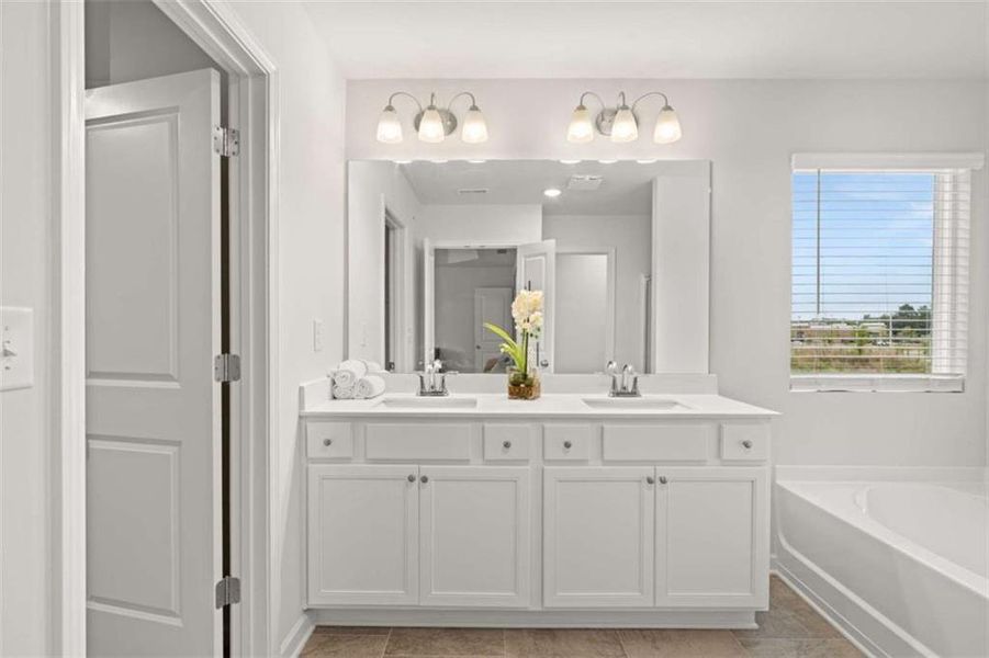 Furnished interior view inside a new home in Union Village, McDonough (Image 3).
