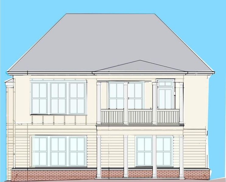 Exterior rendering of this home design in , Jasper, GA (Image 2).