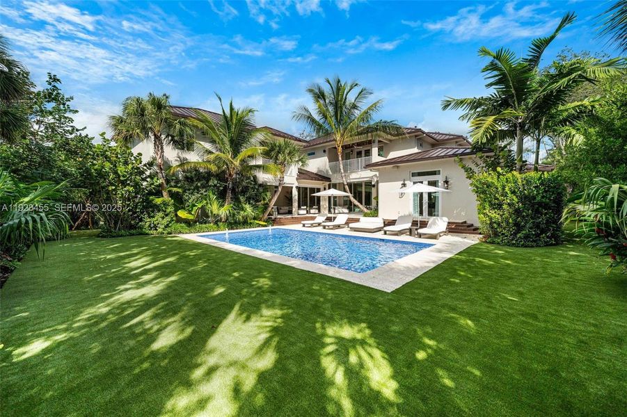 Exterior details and patio area of a home in , Pinecrest (Image 32). Exterior details and patio area of a home in , Pinecrest (Image 32).