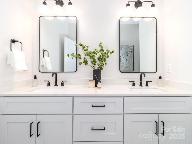 Furnished interior view inside a new home in , Charlotte (Image 15).