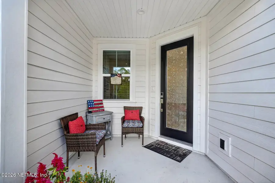 Exterior details and patio area of a home in , Palm Coast (Image 22).