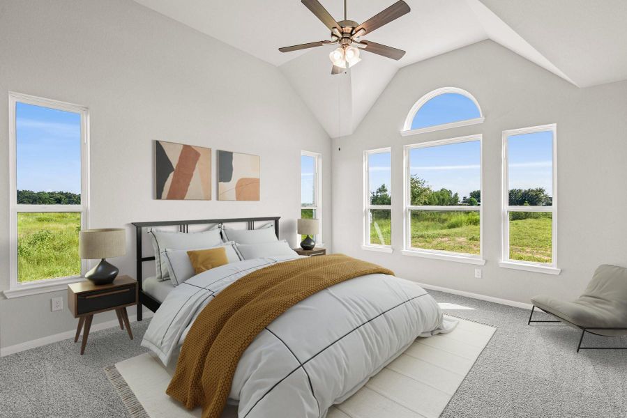 Private owner's suite (*Photo not of actual home and used for illustration purposes only.)