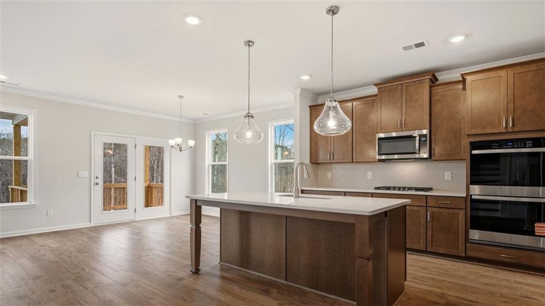 Furnished interior view inside a new home in The Gates at Pates Creek, Hampton (Image 9).