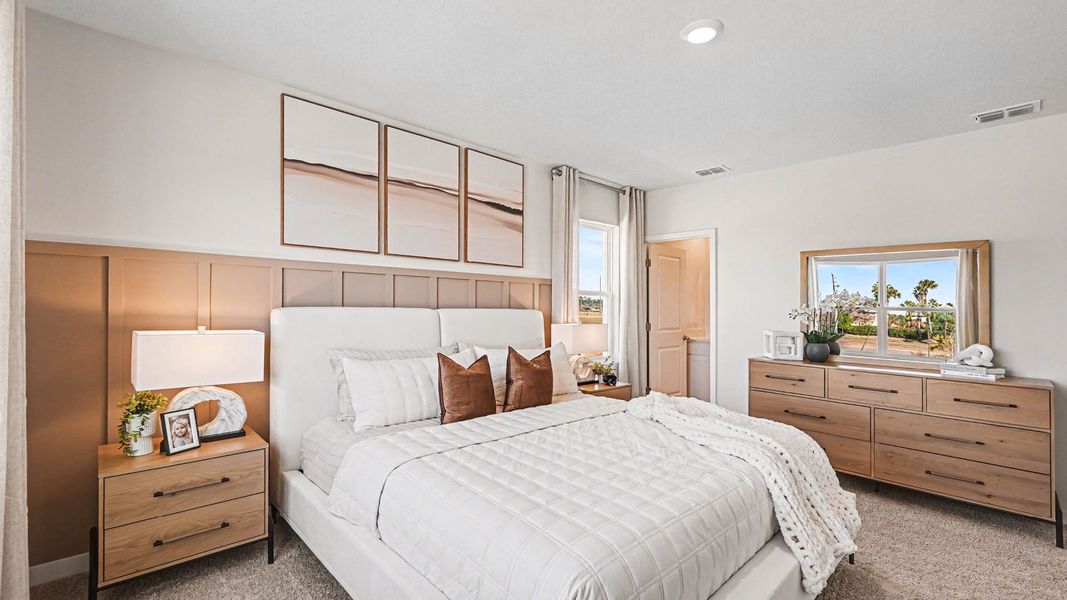 Representative furnished interior of a home built from the San Marco Exterior by D.R. Horton in Venetian Grove, Vero Beach (Image 14).