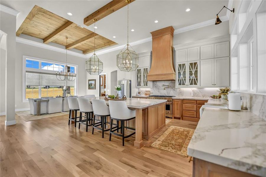 Furnished interior view inside a new home in , Aledo (Image 17).