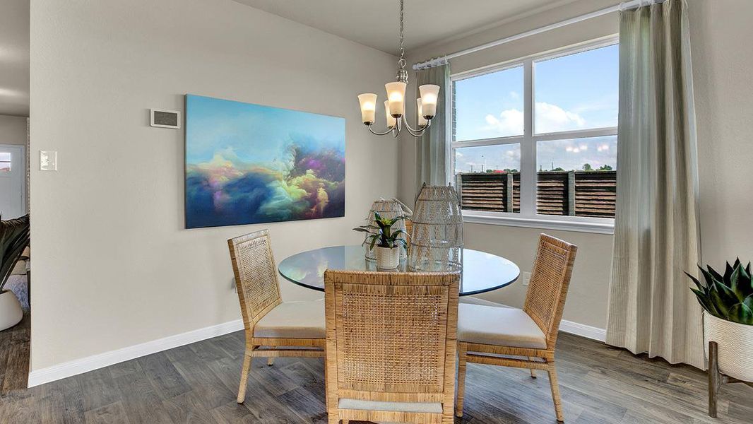 Furnished interior view inside a new home in Southgrove, Kyle (Image 3). Furnished interior view inside a new home in Southgrove, Kyle (Image 3).