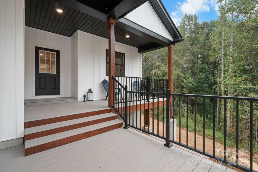Exterior details and patio area of a home in , Hickory (Image 3). Exterior details and patio area of a home in , Hickory (Image 3).