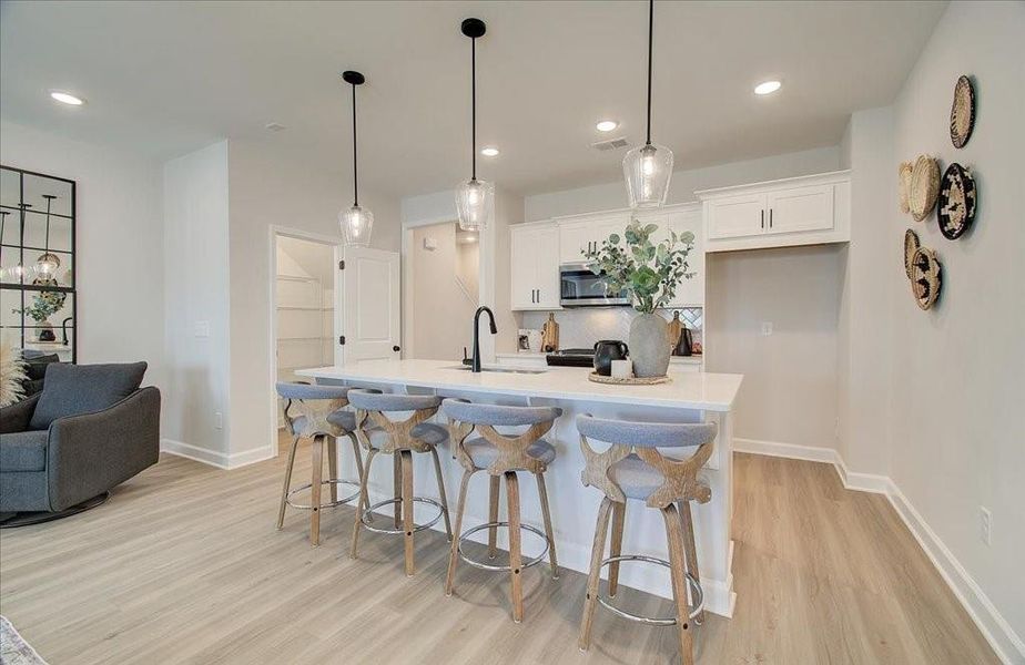 Furnished interior view inside a new home in East Park Village, Kennesaw (Image 28). Furnished interior view inside a new home in East Park Village, Kennesaw (Image 28).
