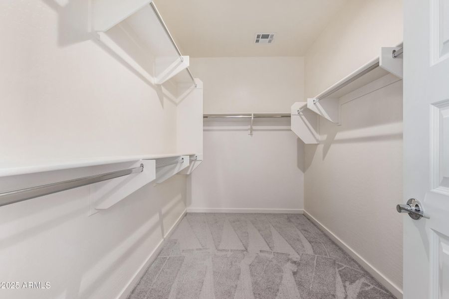 Primary Walk-in Closet