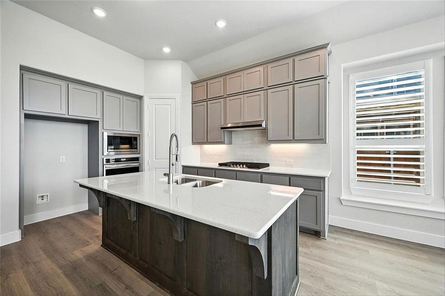 Furnished interior view inside a new home in The Parks at Wilson Creek: 50ft. lots, Celina (Image 7). Furnished interior view inside a new home in The Parks at Wilson Creek: 50ft. lots, Celina (Image 7).