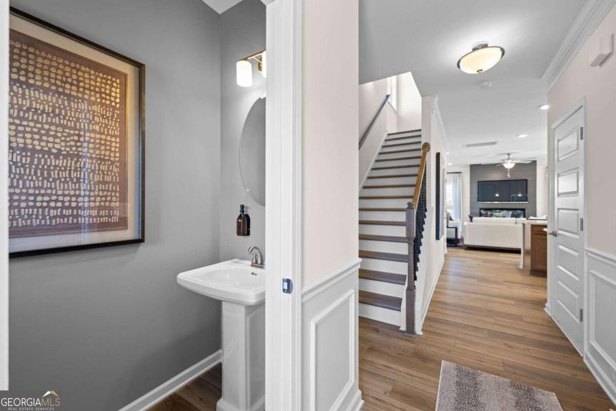 Furnished interior view inside a new home in Stonebridge North, Macon (Image 6).
