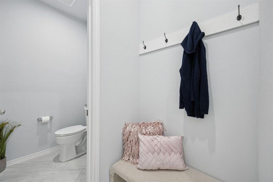 Furnished interior view inside a new home in , Ennis (Image 11).