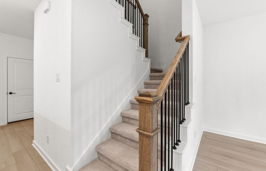 Spacious, unfurnished interior of a new home in Monarch on Main, Round Rock (Image 23).