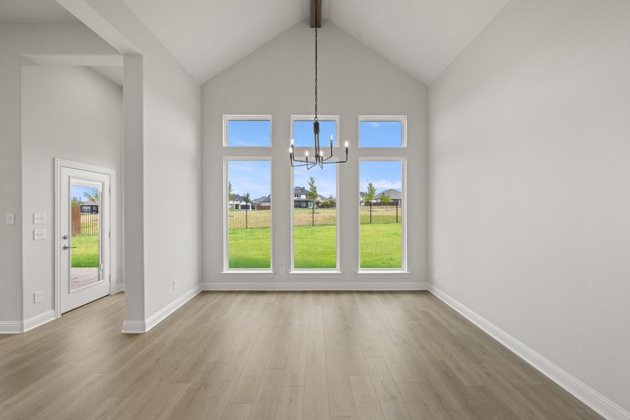 Spacious, unfurnished interior of a new home in Hayes Crossing, Midlothian (Image 14).