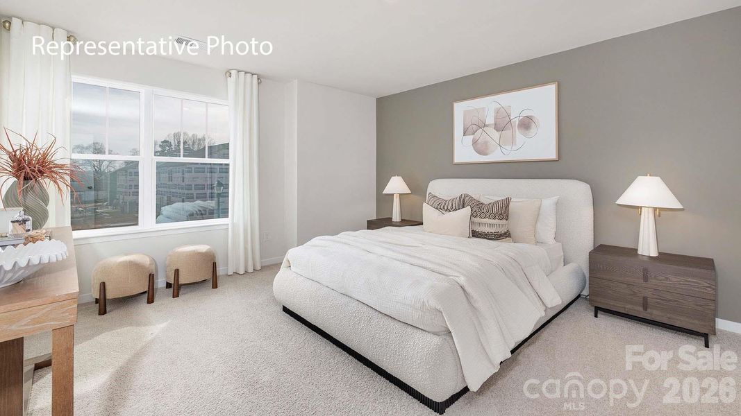 Furnished interior view inside a new home in Stanton, Richburg (Image 24).