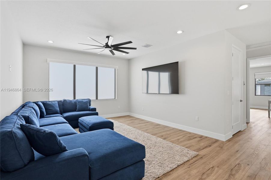 Furnished interior view inside a new home in , Boca Raton (Image 45).