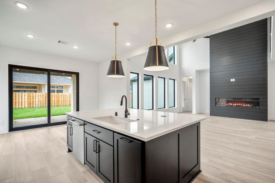 Furnished interior view inside a new home in Colton, Montgomery (Image 8).