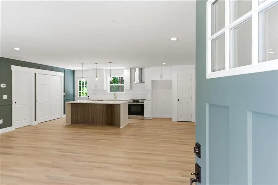 Furnished interior view inside a new home in , Cartersville (Image 3).