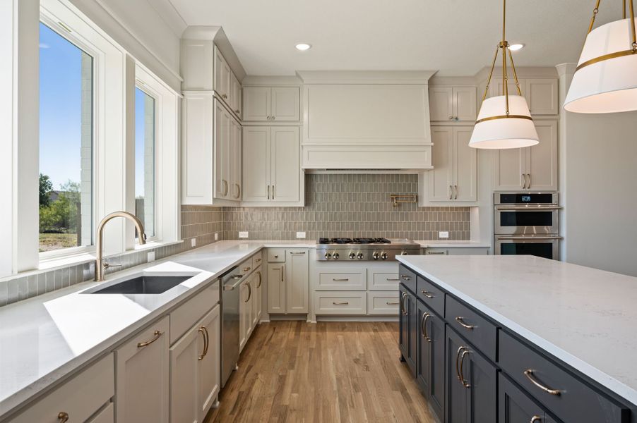 Furnished interior view inside a new home in NorthGlen, Haslet (Image 10).