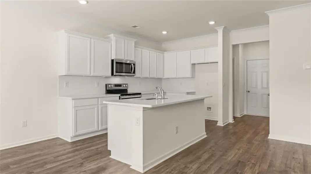 Furnished interior view inside a new home in , Loganville (Image 11).