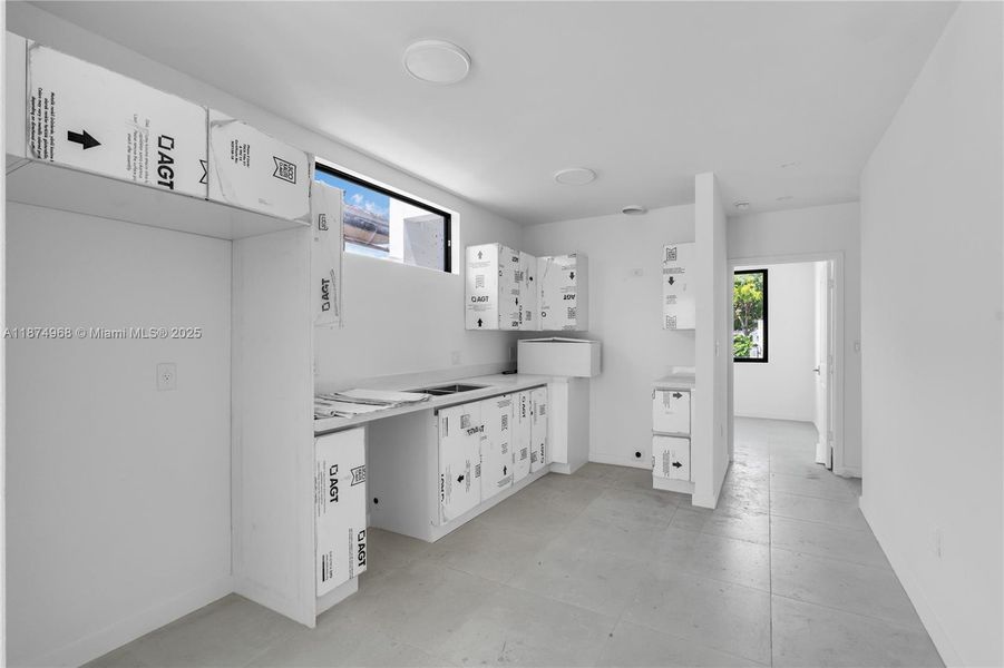 Furnished interior view inside a new home in , Miami (Image 6).