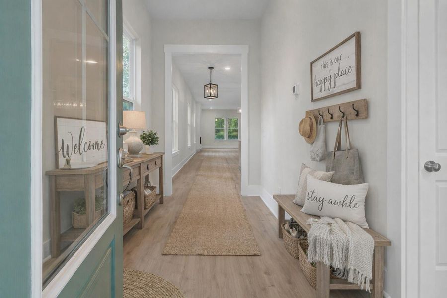 Furnished interior view inside a new home in , Johns Island (Image 16).