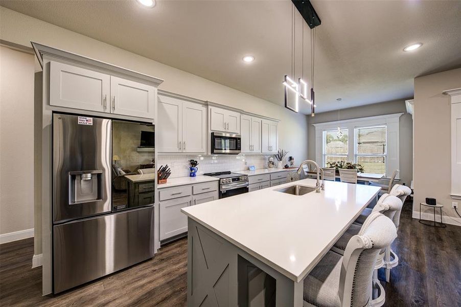 Furnished interior view inside a new home in , Bridgeport (Image 6).