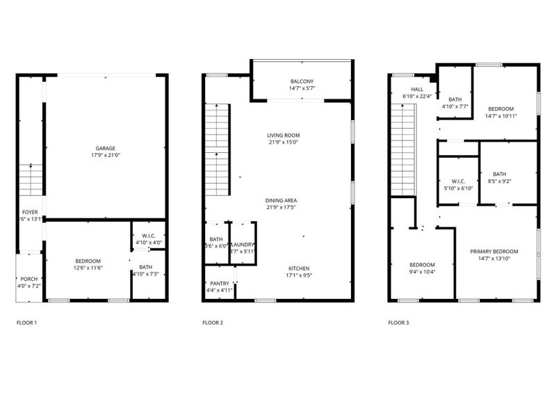 2D floor plan layout of this home in , Houston, TX (Image 5).