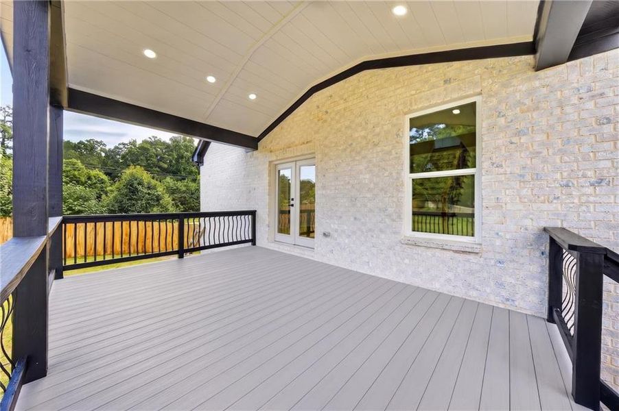 Exterior details and patio area of a home in , Loganville (Image 28). Exterior details and patio area of a home in , Loganville (Image 28).