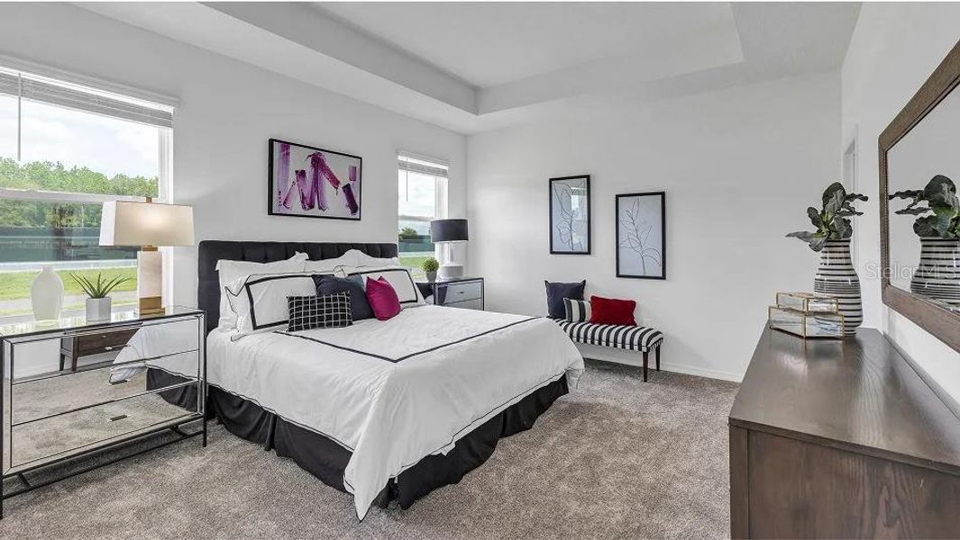 Furnished interior view inside a new home in , Debary (Image 9).