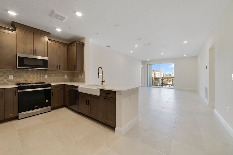Furnished interior view inside a new home in Gatherings® of Lake Nona, Orlando (Image 8).