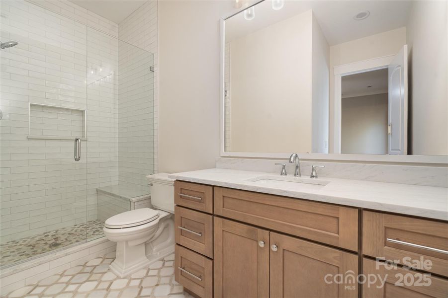 Furnished interior view inside a new home in , Charlotte (Image 18).