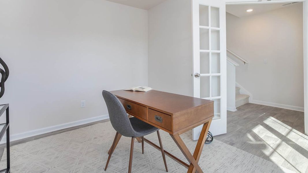 Representative furnished interior of a home built from the Kyle by D.R. Horton in Country Creek, Lexington (Image 6).