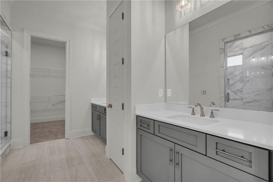 Furnished interior view inside a new home in , Gainesville (Image 13).