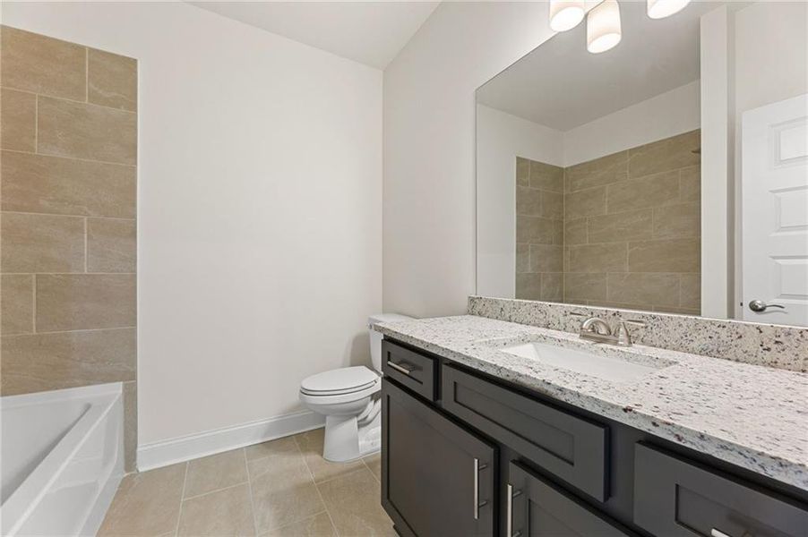 Furnished interior view inside a new home in Cooper's Walk, Loganville (Image 12).