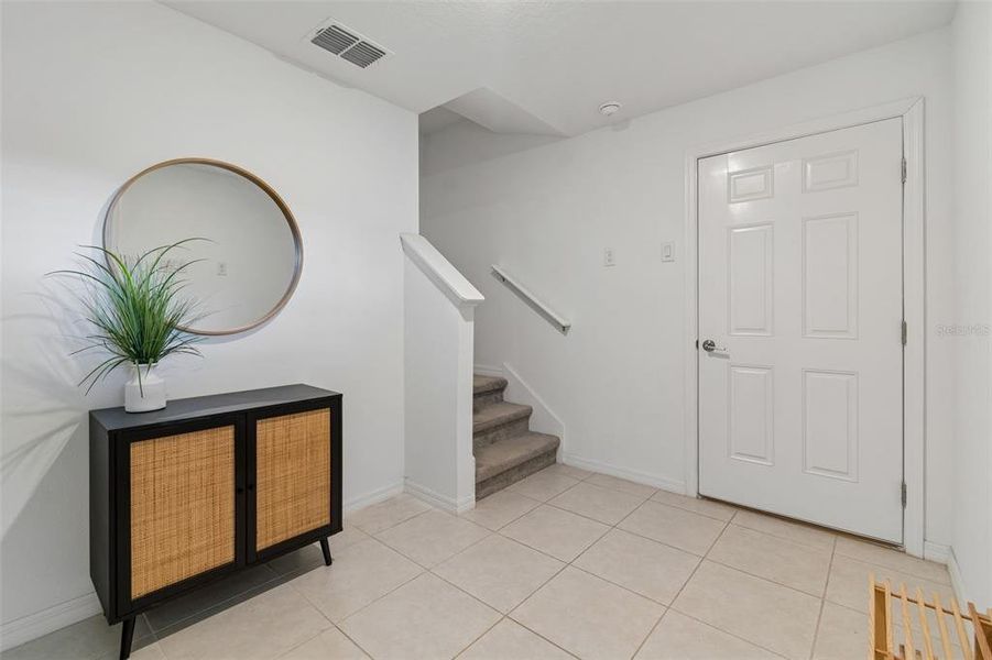 Furnished interior view inside a new home in , Tampa (Image 27). Furnished interior view inside a new home in , Tampa (Image 27).