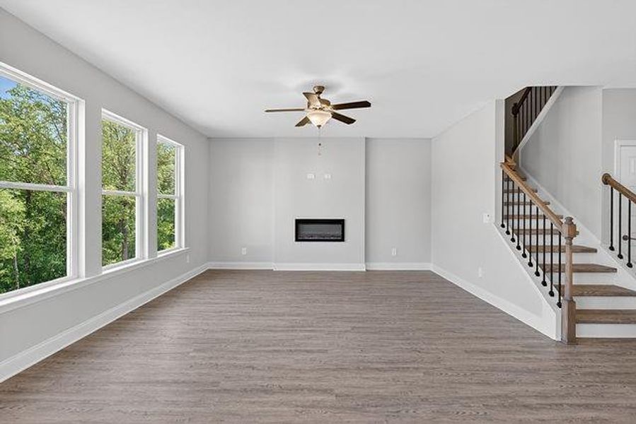 Spacious, unfurnished interior of a new home in Austin Ridge, Commerce (Image 15). Spacious, unfurnished interior of a new home in Austin Ridge, Commerce (Image 15).