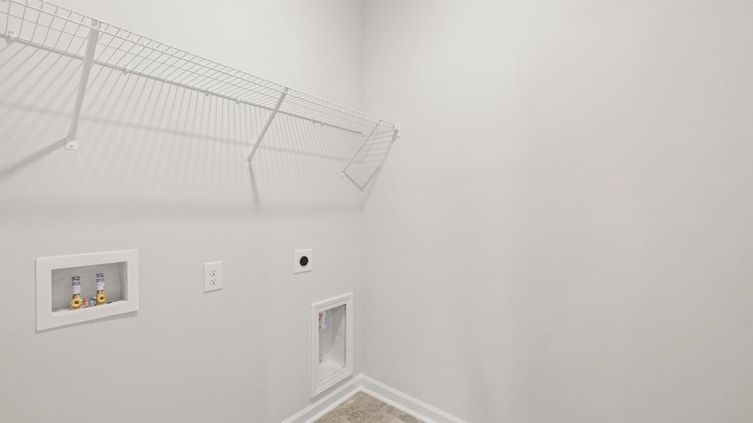 Representative unfurnished interior of a home built from the Cali by D.R. Horton in Captain's Corner, Grovetown (Image 28). Representative unfurnished interior of a home built from the Cali by D.R. Horton in Captain's Corner, Grovetown (Image 28).