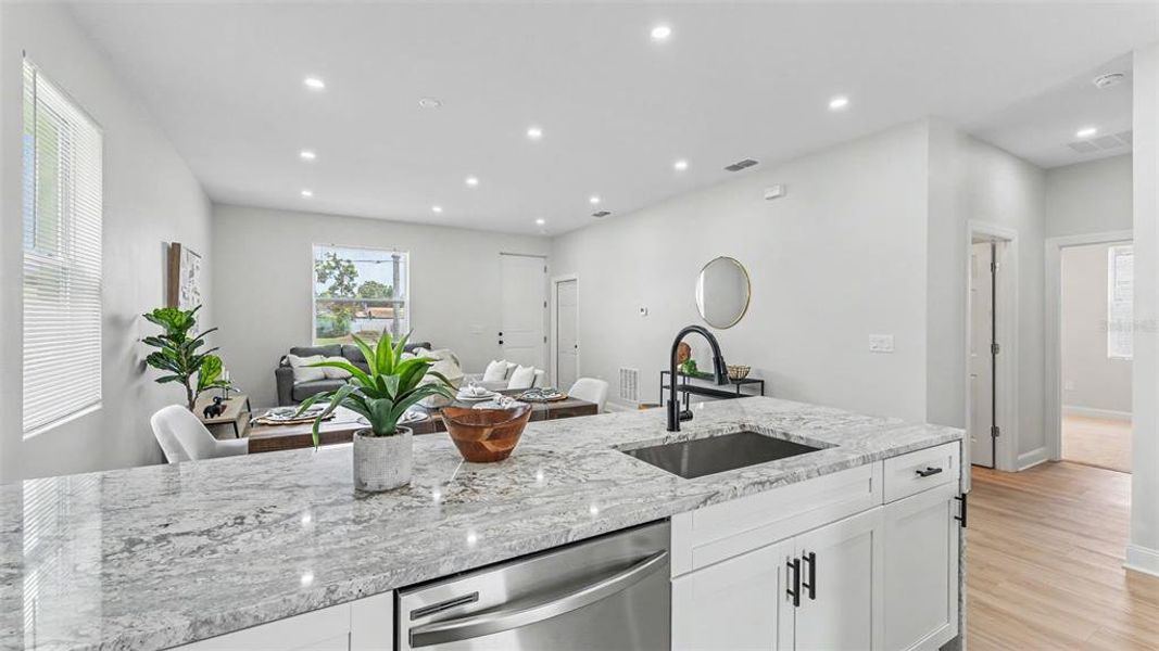 Furnished interior view inside a new home in , Lakeland (Image 17).