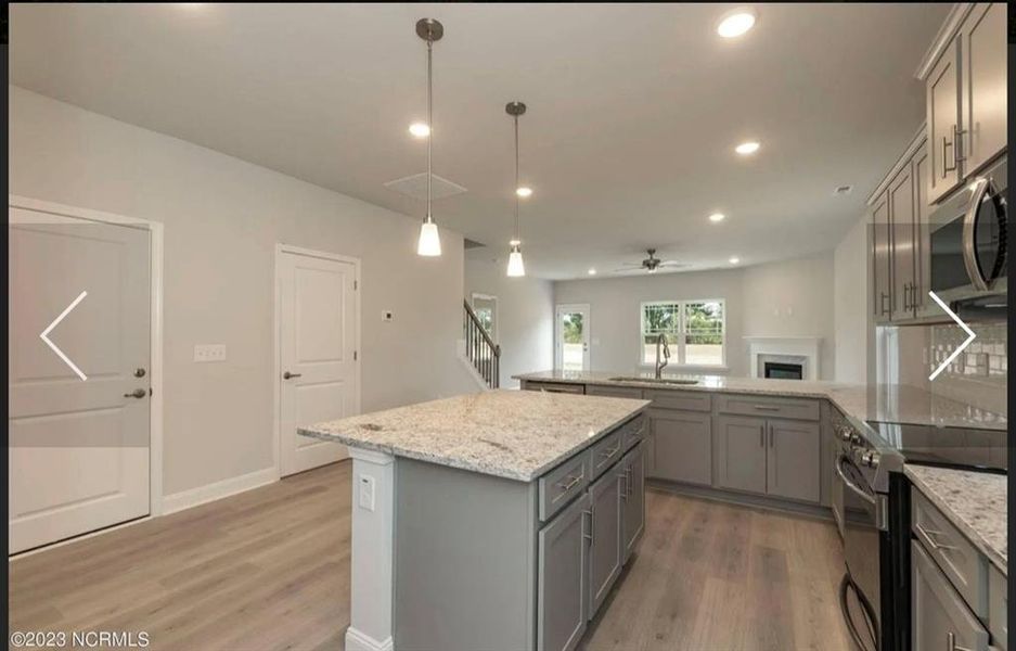 Furnished interior view inside a new home in Thunder Ridge, Dawsonville (Image 5).