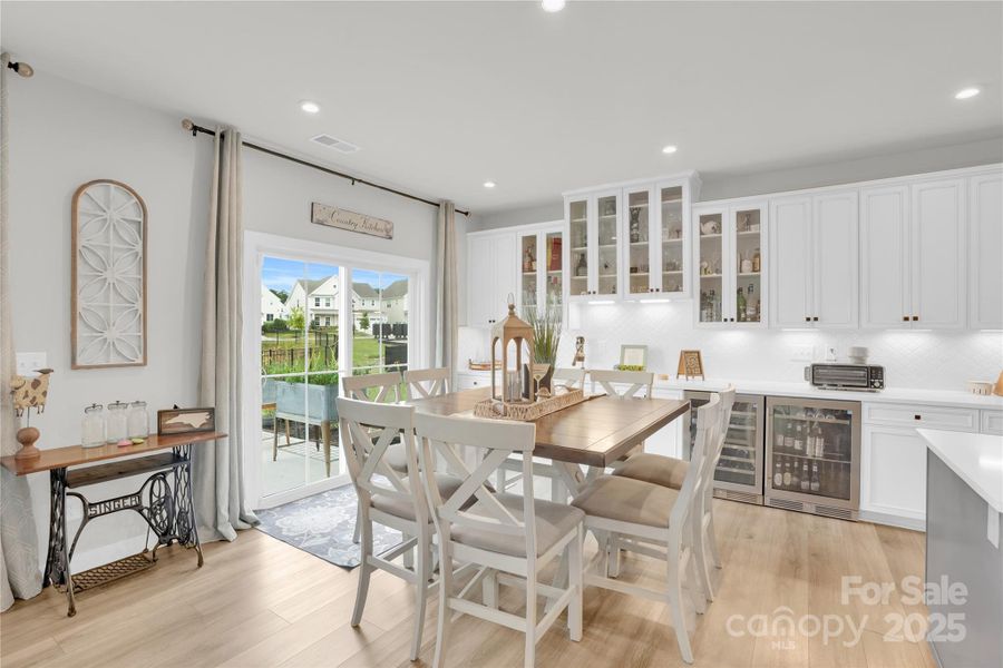 Furnished interior view inside a new home in Springshire Creek, Indian Trail (Image 23).