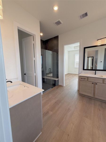 Furnished interior view inside a new home in Briarley, Montgomery (Image 8).