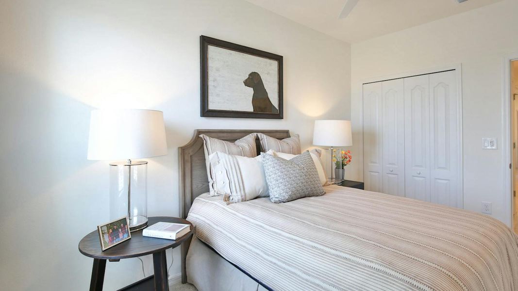 Furnished interior view inside a new home in Palm Grove Real Estate and Homes for Sale in Lakewood Ranch, FL - Neal Communities, Lakewood Ranch (Image 7).
