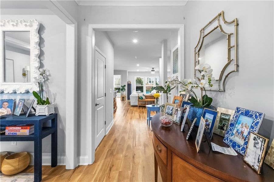 Furnished interior view inside a new home in Everton, Peachtree City (Image 33).