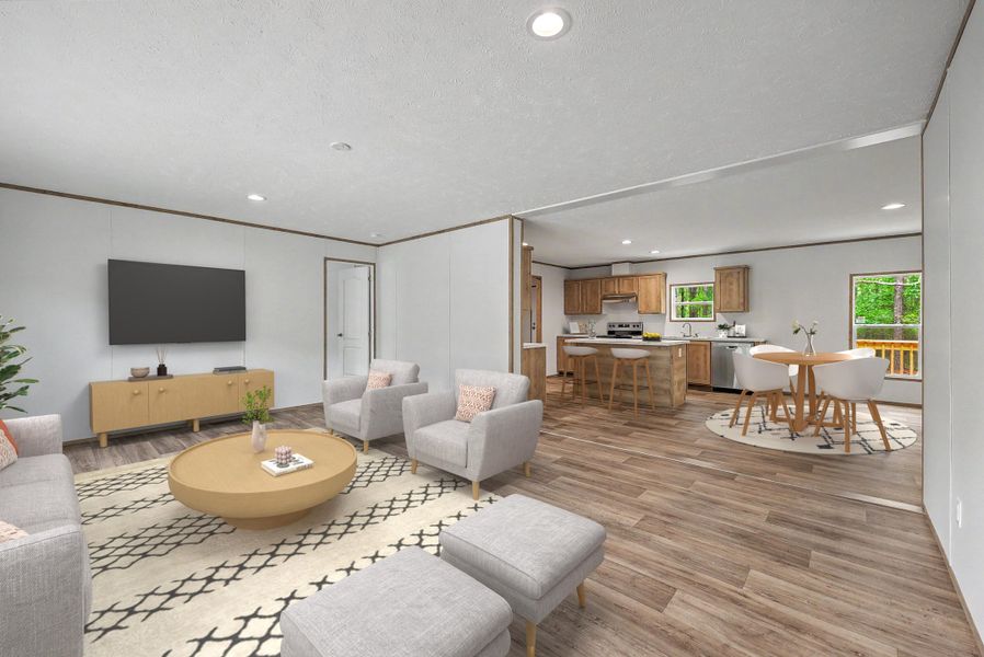 Furnished interior view inside a new home in , Ridgeville (Image 16).