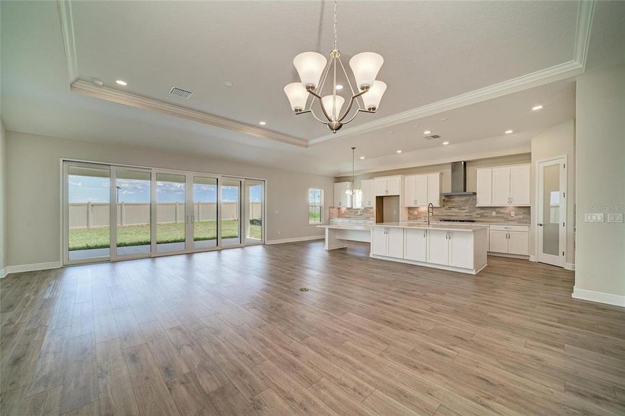 Spacious, unfurnished interior of a new home in Pasadena Ridge, Dade City (Image 16).