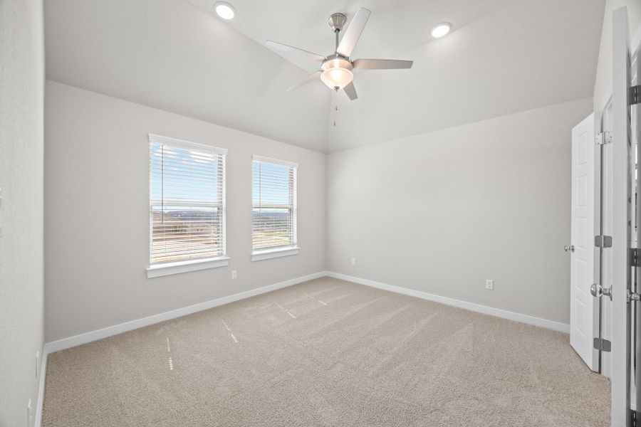 Primary Bedroom in the Cypress home plan by Trophy Signature Homes - REPRESENTATIVE PHOTO Primary Bedroom in the Cypress home plan by Trophy Signature Homes - REPRESENTATIVE PHOTO